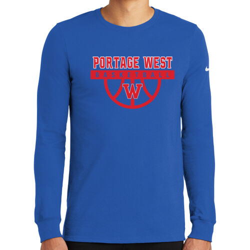 Nike Dri-FIT Cotton/Poly Long Sleeve Tee Thumbnail