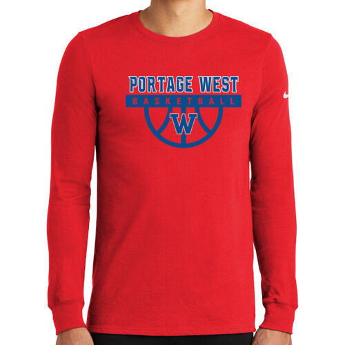 Nike Dri-FIT Cotton/Poly Long Sleeve Tee Thumbnail
