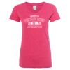 Women’s Glitter V-Neck T-Shirt Thumbnail